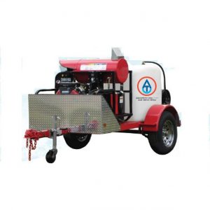 Industrial Pressure Washer Portable Tank & Trailer System - Hot Water (Gas) AT-3500-5E-TLR