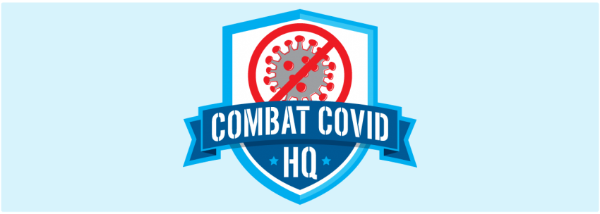 Combat Covid HQ Logo
